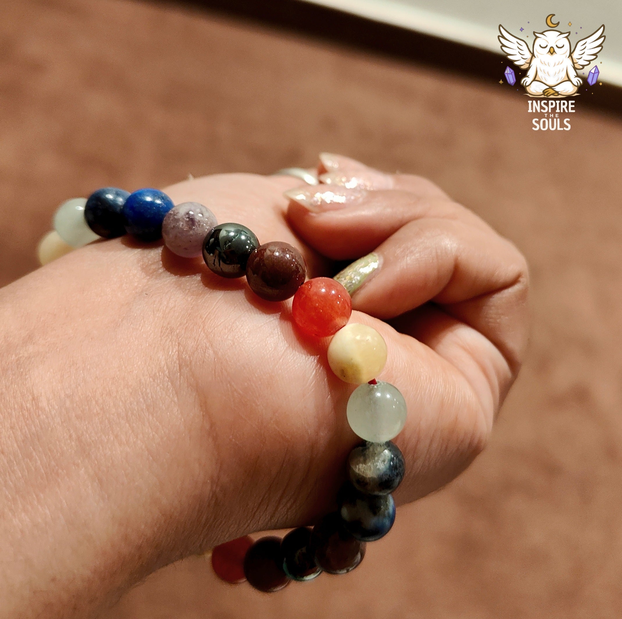 7 Chakra Balance – Crystal Healing Bracelet