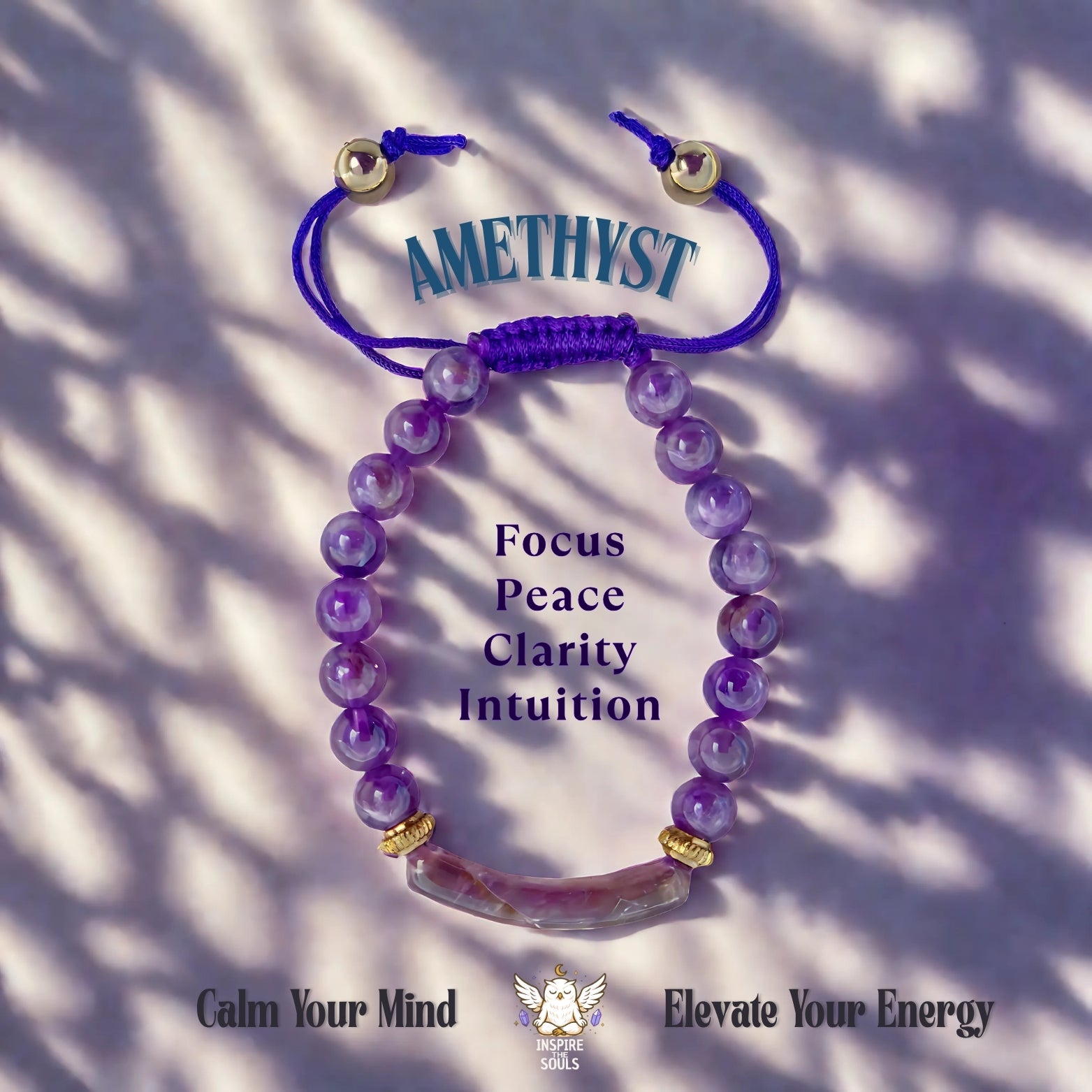 Mystic Bloom Amethyst Bracelet