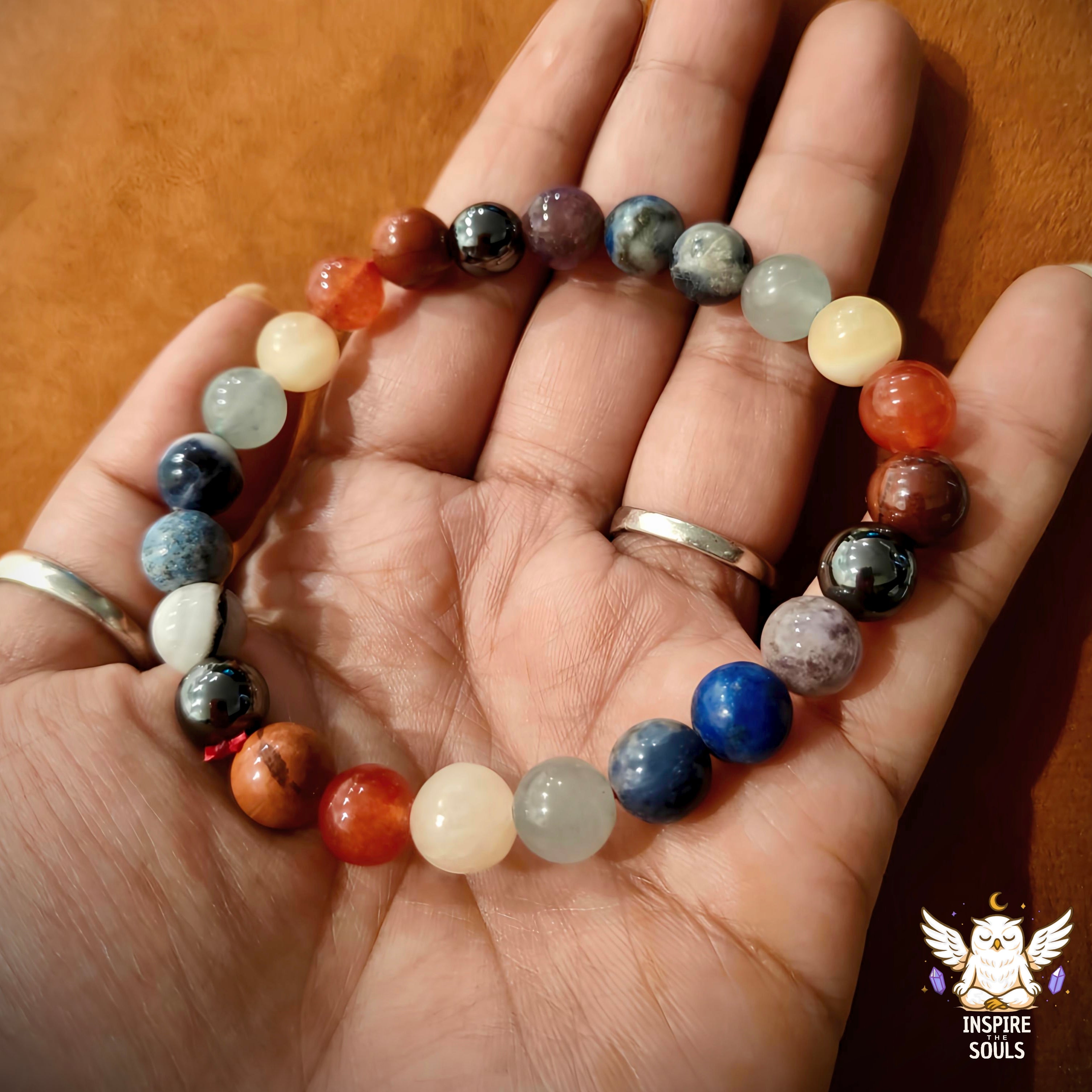 7 Chakra Balance – Crystal Healing Bracelet