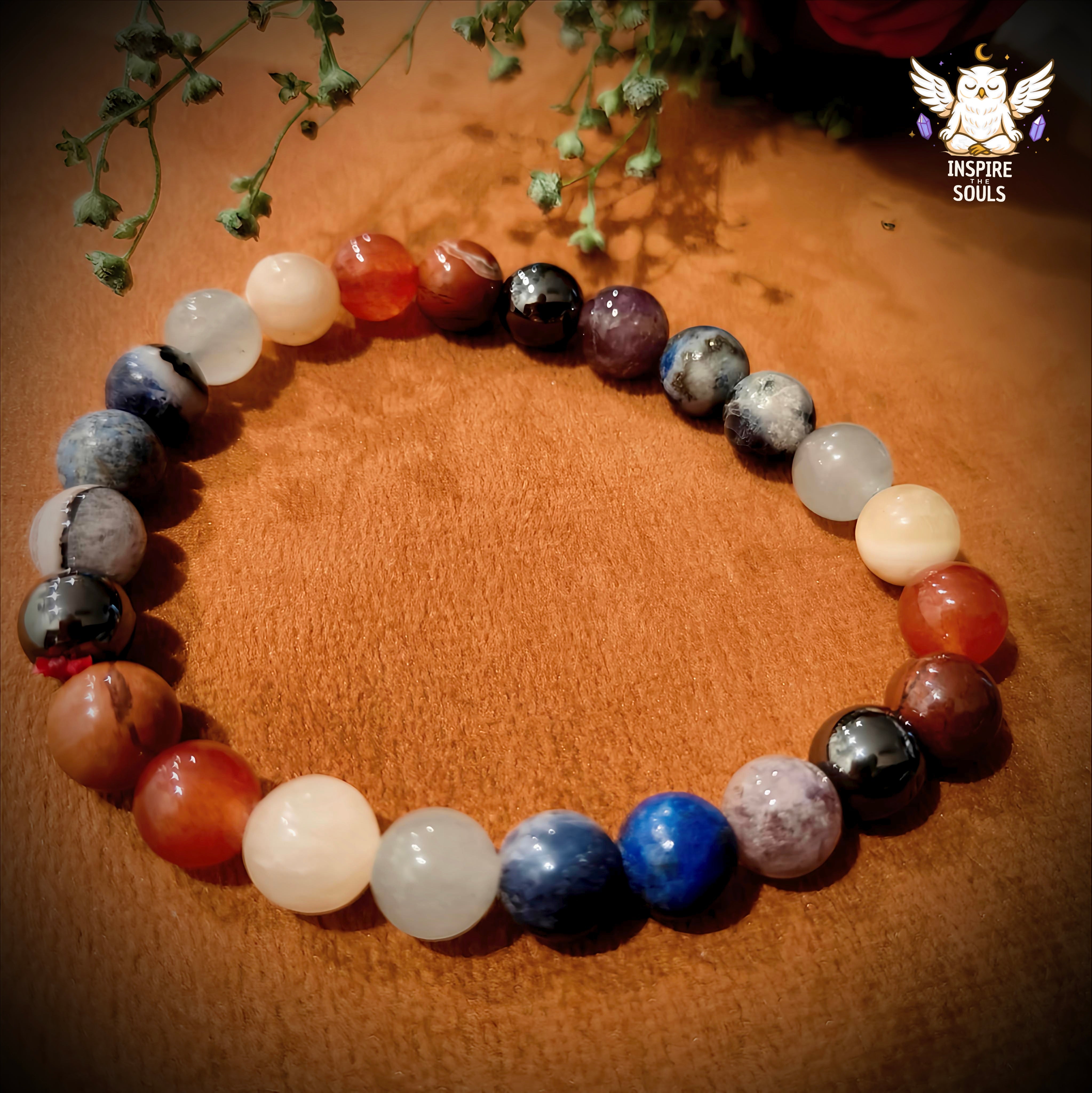 7 Chakra Balance – Crystal Healing Bracelet