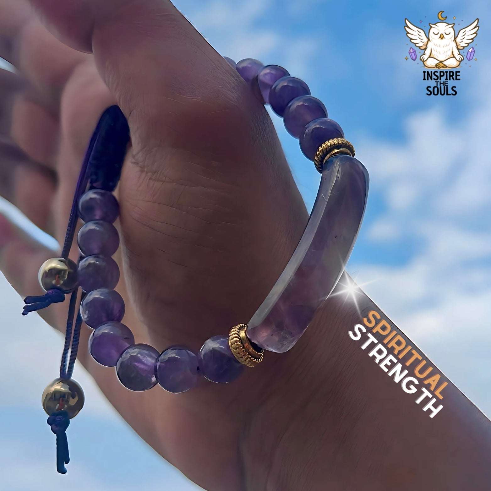 Amethyst Bracelet Detail