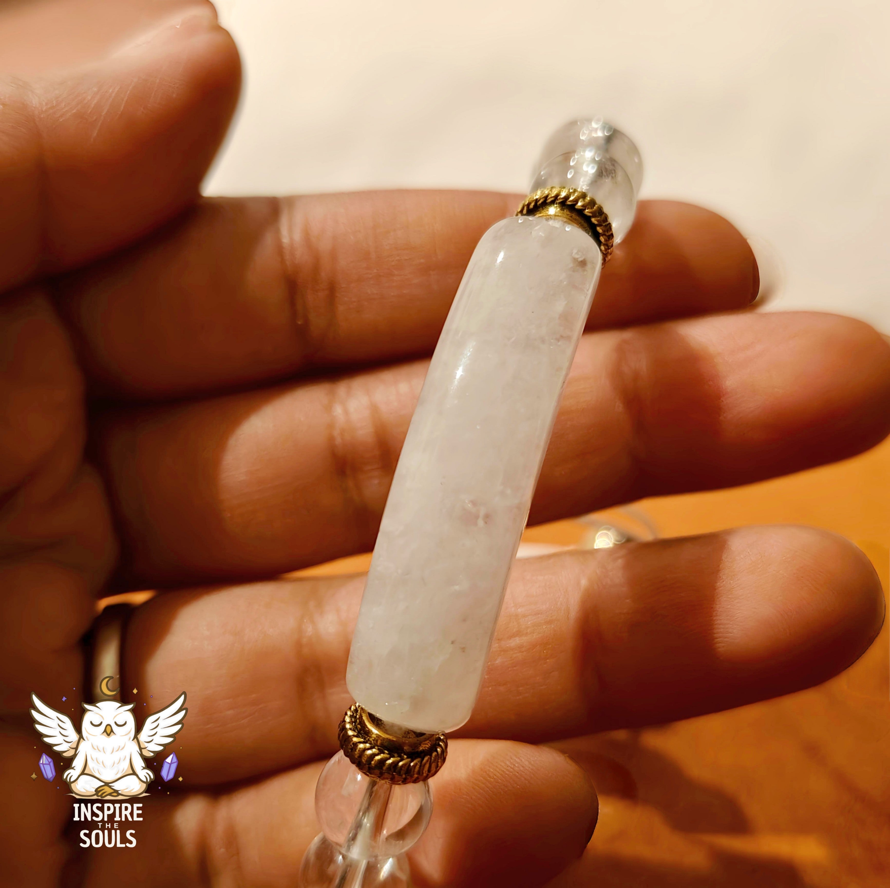 Crown of Light – Clear Quartz Bracelet | SoulStone Series