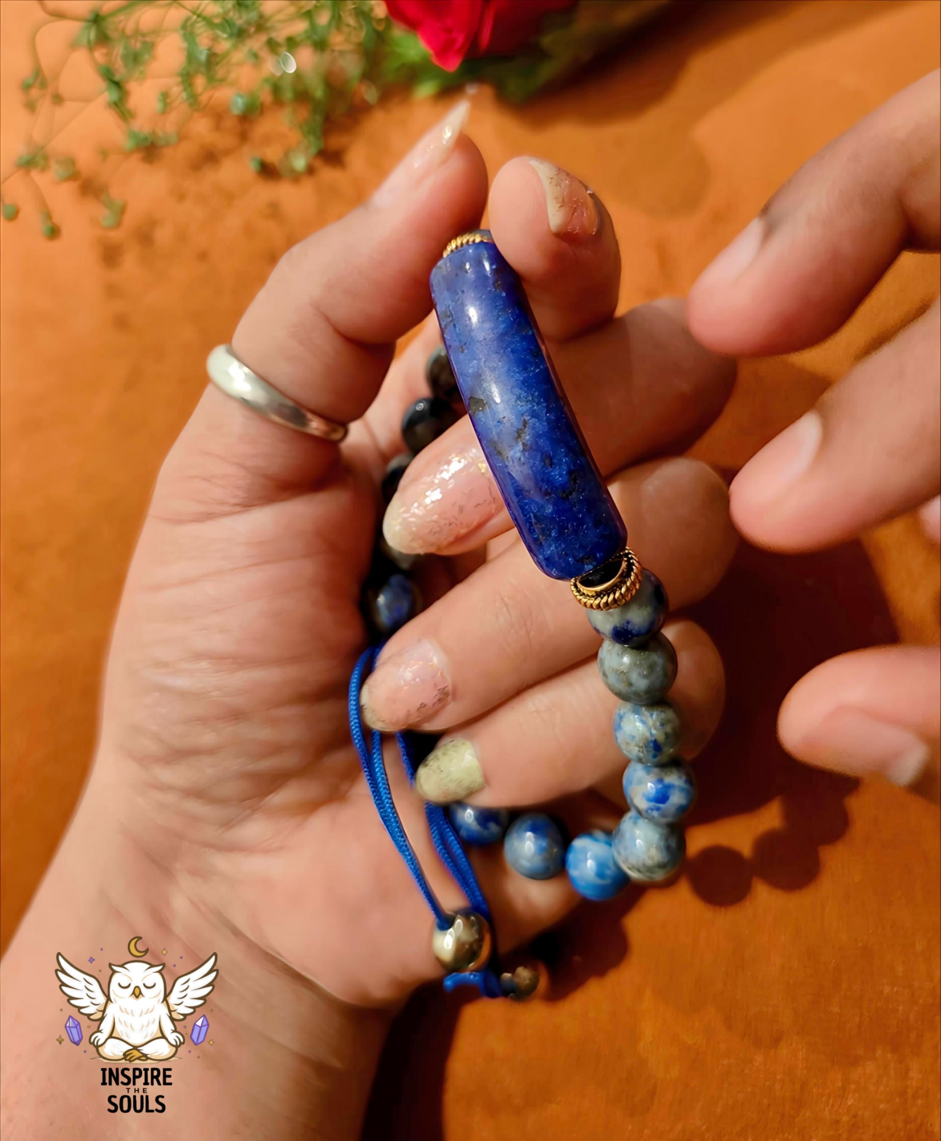 Ocean Wisdom – Lapis Lazuli Bracelet | SoulStone Series