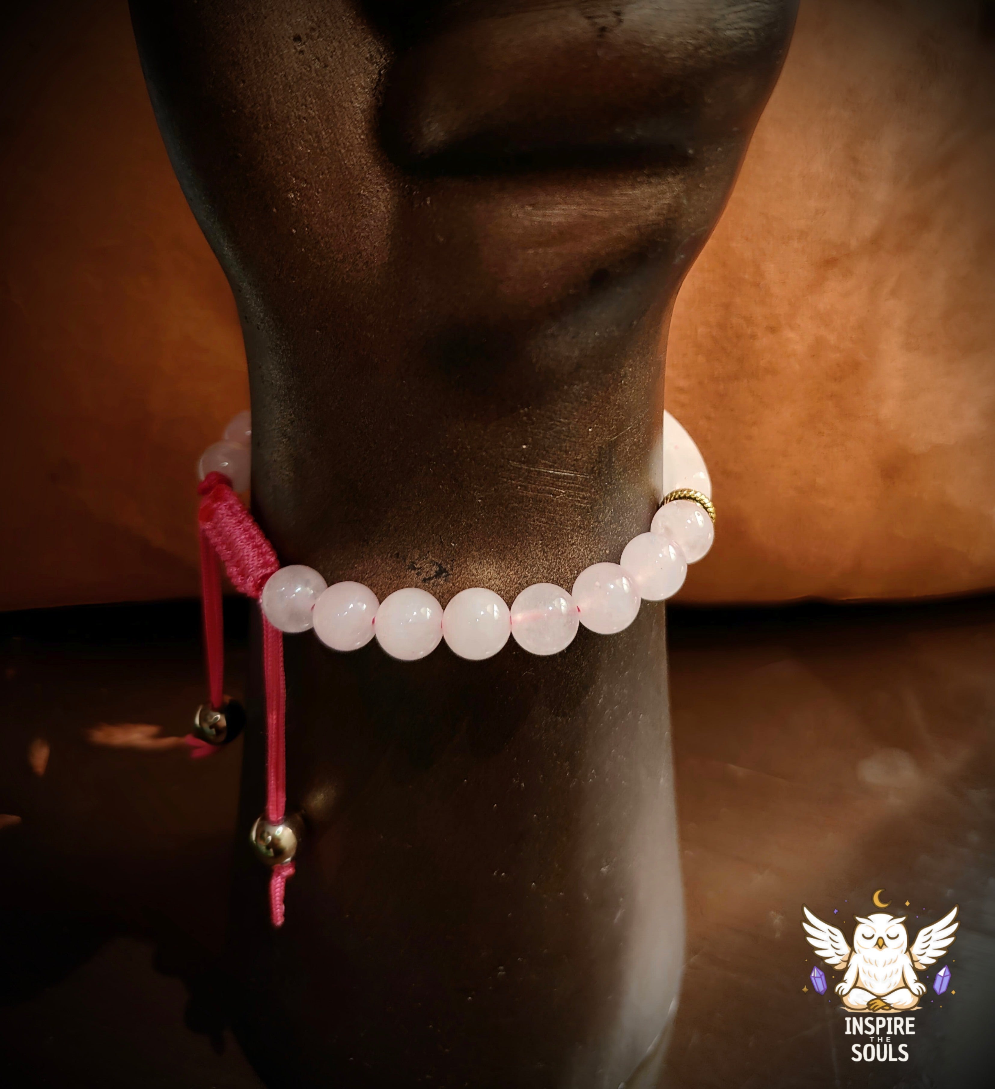 Heart Bloom – Rose Quartz Bracelet | SoulStone Series